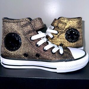 Kids Glitter Converse